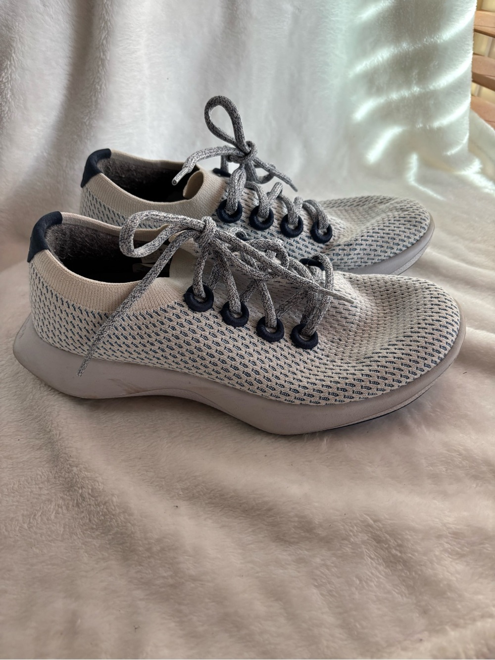 Allbirds Tree Dasher Sneakers Women’s Size 9 Blue White